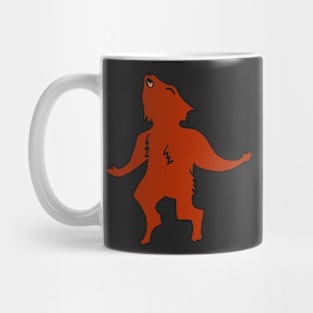 Red wolf Mug